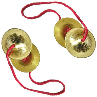 SHRI ANAND Manjira Pair 4.5cm set of 2 Kartal Instrument