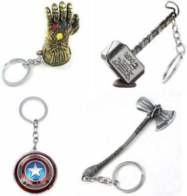 Wescon Avengers Real Hero Combo Key Chain