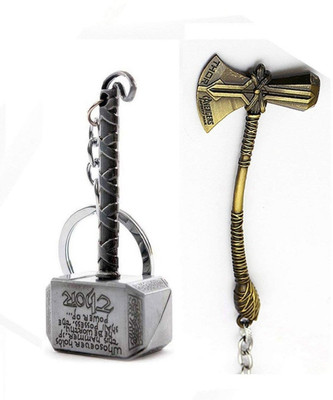 anaya pop Avengers New End Of Game Movie Golden -Thor Stormbreaker Key Chain
