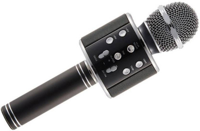 

Neolight Handheld Wireless Bluetooth Singing Mic Microphone(Black)
