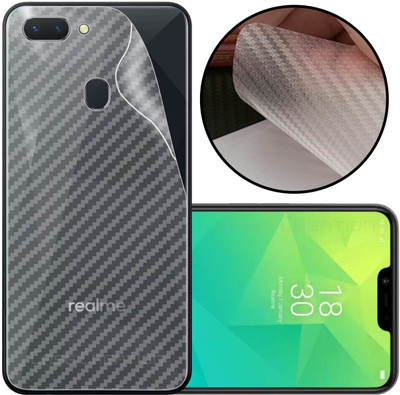 CASE CREATION Oppo A5 Mobile Skin(3D Carbon Fibre Transparent Back Skin Matte Finish)