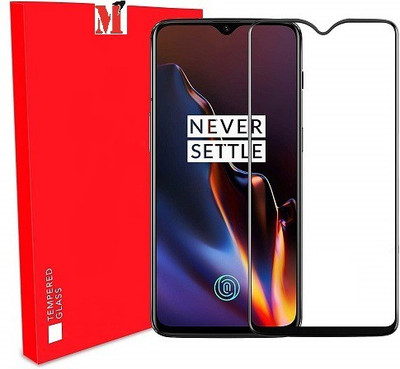 MODIK Edge To Edge Tempered Glass for OnePlus 6T(Pack of 1)