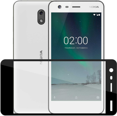 CASE CREATION Edge To Edge Tempered Glass for New Nokia 3.1 (2018)(Pack of 1)