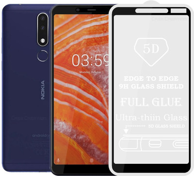 Case Creation Tempered Glass Guard for New Nokia 3.1 Plus (2018)(Pack of 1)