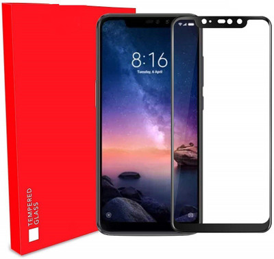MODIK Edge To Edge Tempered Glass for Mi Redmi Note 6 Pro(Pack of 1)