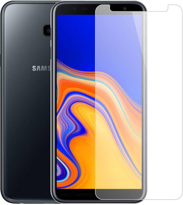 CASE CREATION Edge To Edge Tempered Glass for Samsung Galaxy J4 Plus 6.0-Inch(Pack of 1)