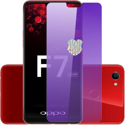 CASE CREATION Edge To Edge Tempered Glass for Oppo Realme C1 6.2-Inch(Pack of 1)