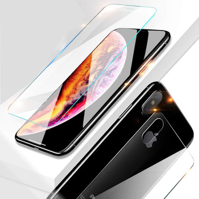 CASE CREATION Front and Back Screen Guard for Apple iPhone XS Max(Pack of 2)