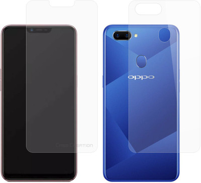 CASE CREATION Front and Back Screen Guard for Oppo Realme 2 (6.3-Inch)(Pack of 2)
