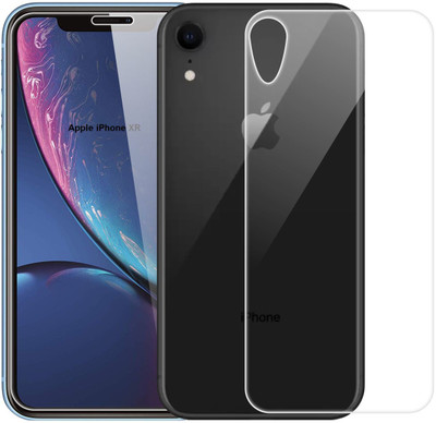 CASE CREATION Front and Back Screen Guard for Apple Iphone XR 2018(Pack of 2)