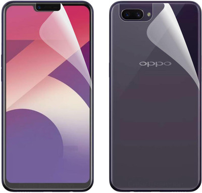 CASE CREATION Front and Back Screen Guard for Oppo A3s(Pack of 2)