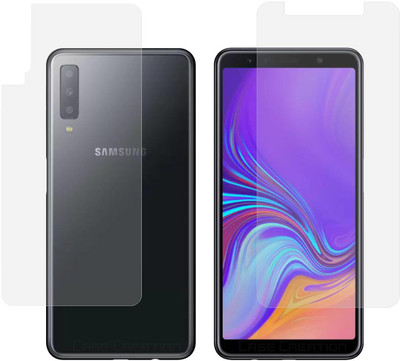 CASE CREATION Impossible Screen Guard for Samsung A7 (2018)(Pack of 2)