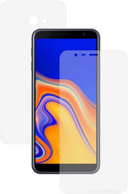 CASE CREATION Front and Back Screen Guard for Samsung Galaxy J4 Plus 2019(Pack of 2)