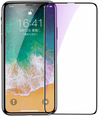 KHR Screen Guard for Apple iphone xr pack of 2 blue ray 0333 Anti Blue Ray Air Bubble Proof Screen Guard Flexiable Scratch Resistant Screen protector(Pack of 2)