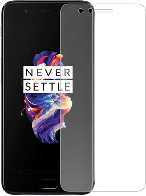 CASE CREATION Tempered Glass Guard for OnePlus 5(Pack of 1)