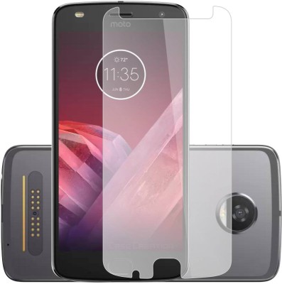 CASE CREATION Edge To Edge Tempered Glass for Motorola MotoZ2 Play (6.2-inch) 2018(Pack of 1)