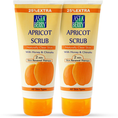 

Astaberry Apricot -Pack of 2 Scrub(200 ml)