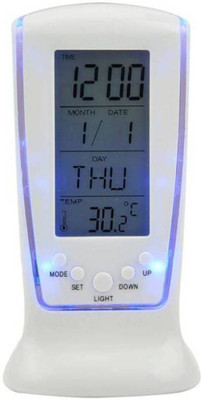 Thrivanta Digital White Clock