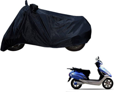 THE REAL ARV Two Wheeler Cover for Lohia(Fame, Black)