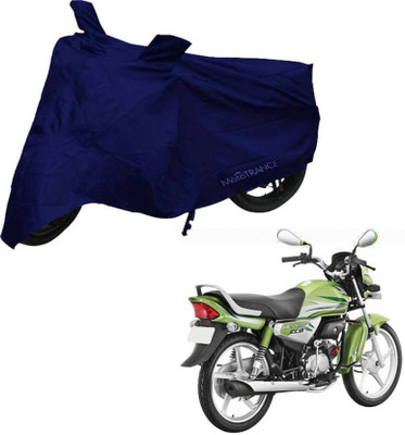 whitefox Two Wheeler Cover for Hero(HF Deluxe, Blue)