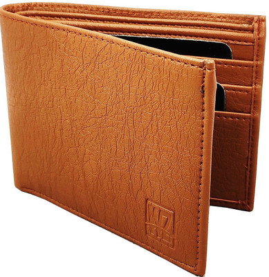 WENZEST Boys Casual Tan Artificial Leather Wallet(10 Card Slots)