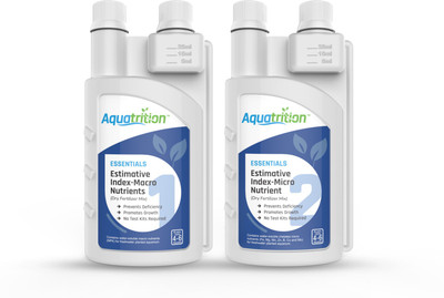 

Aquatrition Essentials Estimative Index (Dry Fertilizer Mix) 500 mL Aquatic Plant Fertilizer(500 ml)