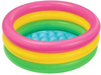 ECOM BHARAT 2FT BABY BATH TUB POOL FOR KIDS Inflatable Swimming Pool(Multicolor)