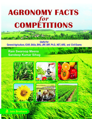 AGRONOMY FACTS for COMPETITIONs(English, Paperback, Sandeep Kumar Sihag Dr. Ram Swaroop Meena)