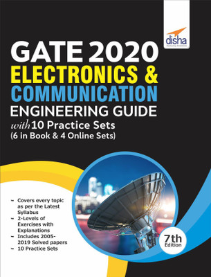 GATE 2020 Electronics & Communication Engineering Guide with 10 Practice Sets (6 in Book + 4 Online) 7th edition(English, Paperback, Disha Experts)