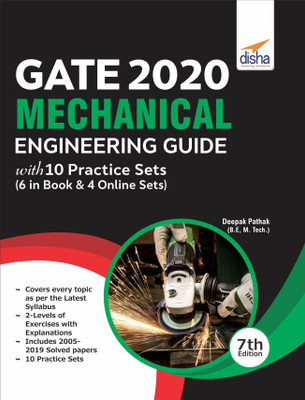GATE 2020 Mechanical Engineering Guide with 10 Practice Sets (6 in Book + 4 Online) 7th edition(English, Paperback, Deepak Pathak)