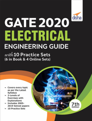 GATE 2020 Electrical Engineering Guide with 10 Practice Sets (6 in Book + 4 Online) 7th edition(English, Paperback, Disha Experts)