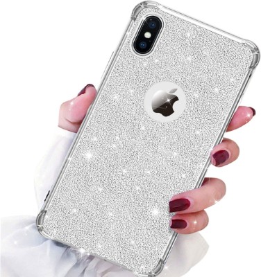 Vonzee Back Cover for Apple iPhone XS Max(Silver, Anti-radiation, Silicon)