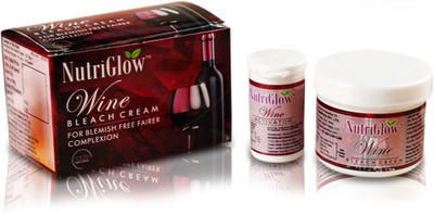 NutriGlow Wine Bleach Cream(43 g)