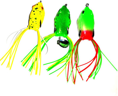 Styleicone Soft Bait Silicone Fishing Lure(Pack of 3, Size 5)