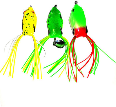 Styleicone Soft Bait Silicone Fishing Lure(Pack of 3, Size 5)