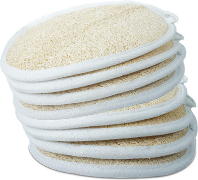 E handicrafts Loofah(Pack of 8, White)