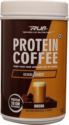 Ripped Up Nutrition Protein Coffee Mocha 1kg Whey Protein(1 kg, Mocha)