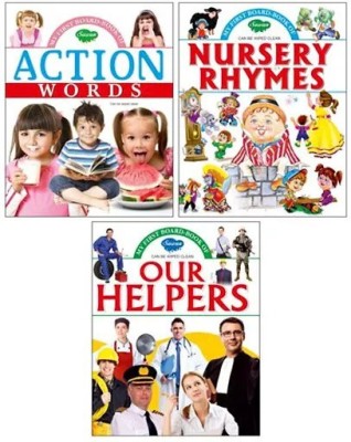 My First Board Book Set 5 (Action, Nursary Rhyme,Our Helpers)(Hardcover, Sawan)