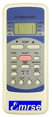 Emrse Compatible  Split/Window Air Conditioner Remote ( AC 172) ONIDA Remote Controller(White)
