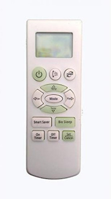 Emrse Compatible Split/Window Air Conditioner Remote ( AC 83) Samsung Remote Controller(White)