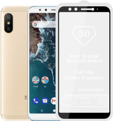 CASE CREATION Tempered Glass Guard for Mi A2(Pack of 1)