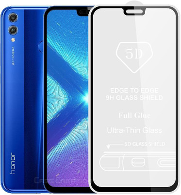 Case Creation Edge To Edge Tempered Glass for Huawei Honor 8X (6.50 inch)(Pack of 1)