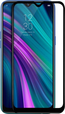 BRENZZ Edge To Edge Tempered Glass for Realme 3 Pro(Pack of 1)