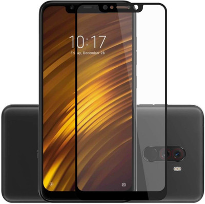 CASE CREATION Edge To Edge Tempered Glass for Xiaomi Pocophone F1 2018(Pack of 1)