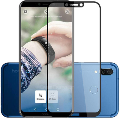 CASE CREATION Edge To Edge Tempered Glass for Huawei Honor 8C (2018)(Pack of 1)