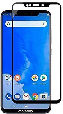 LIKEDESIGN Edge To Edge Tempered Glass for Motorola One Power(Pack of 1)