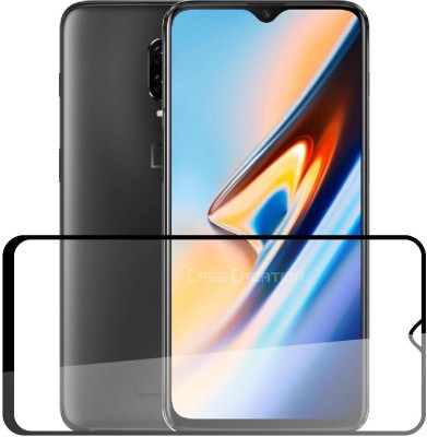 CASE CREATION Edge To Edge Tempered Glass for OnePlus 6T(Pack of 1)