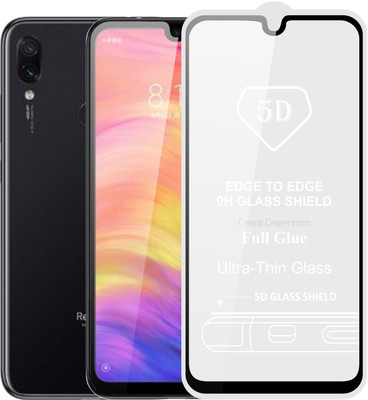CASE CREATION Edge To Edge Tempered Glass for Redmi Note 7(Pack of 1)