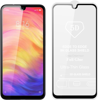 Case Creation Edge To Edge Tempered Glass for Mi Redmi Note 7, Mi Redmi Note 7 Pro, Mi Redmi Note 7S(Pack of 1)