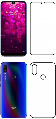 Fashion Way Front and Back Tempered Glass for REDMI Y3(Pack of 2)